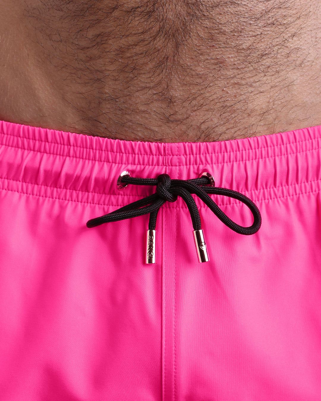 Bang Pink Bomb Resort Shorts - Stretch Boardshorts Neon Hot Pink Polyester/Elastane Men's 3X-Large